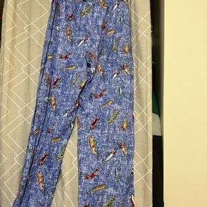 Fishing pajama pants